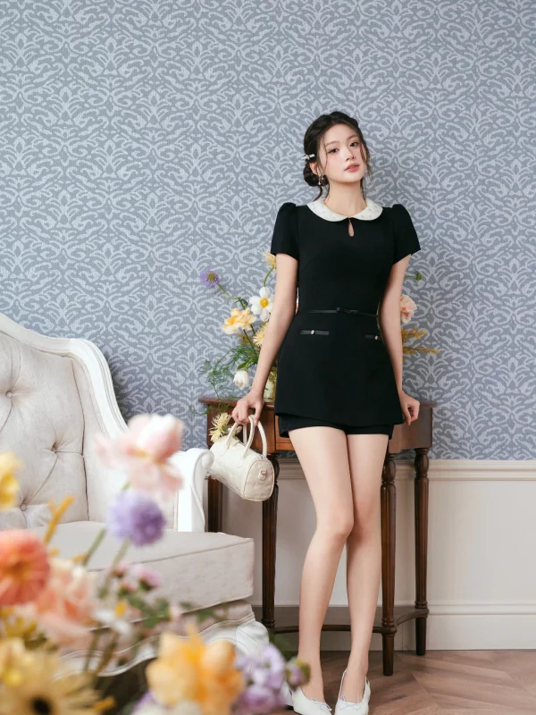 vn-11134207-81ztc-ml4sal7a68sp42 Jumpsuit thiết kế cổ sen đá giọt lệ, phối đai eo, đi làm, đi chơi