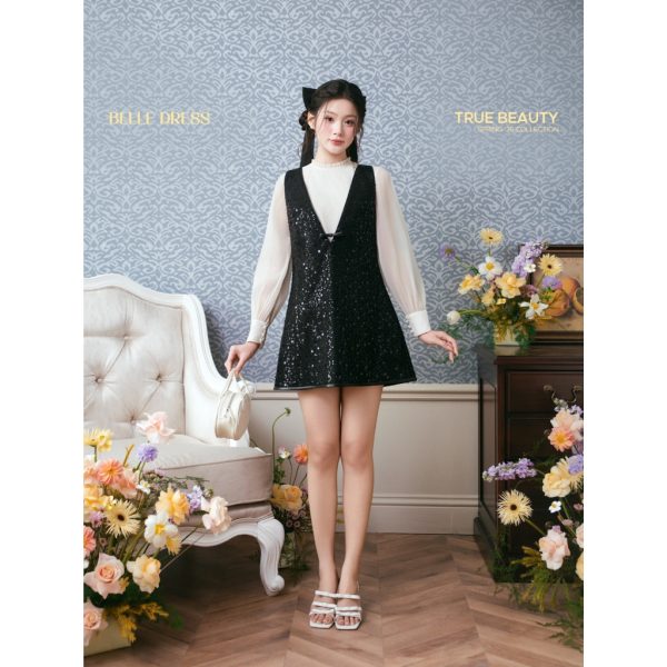 Váy TK giả set kim sa-VN08-T1-26