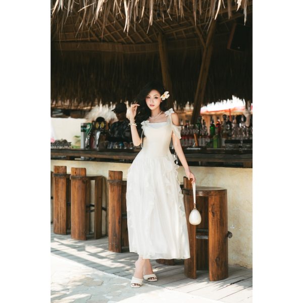 Váy TK cổ đổ thân bèo-VD06-T2-26