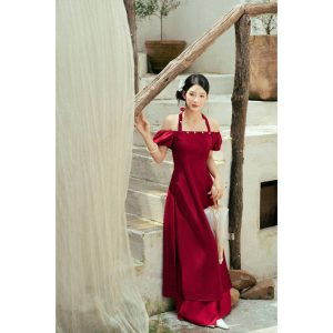 Áo dài TK kim yến-AD16-T9-25