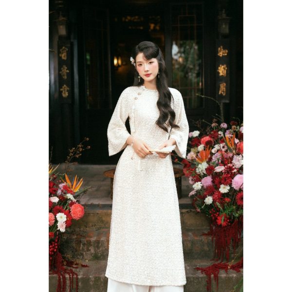 Áo dài TK châu sa-AD03-T11-25