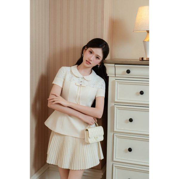 Áo TK cổ sen phối zen-AO02-T5-26