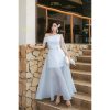 Váy TK lệch vai dây tết -VD04-T3-26