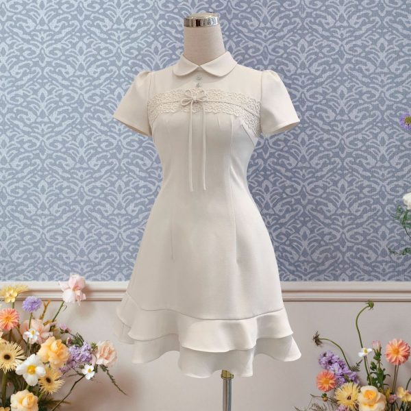 Váy TK cổ sen chân bèo-VN19-T12-25