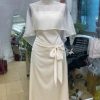 Váy TK lụa tơ nơ eo-VD15-T6-26