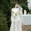 Váy TK phủ tơ mềm cổ bẻ-VD09-T9-25